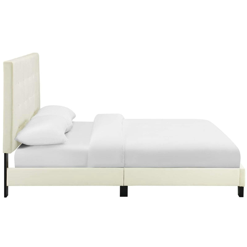 Modway Furniture Melanie Queen Fabric Platform Bed MOD-5822-IVO IMAGE 3