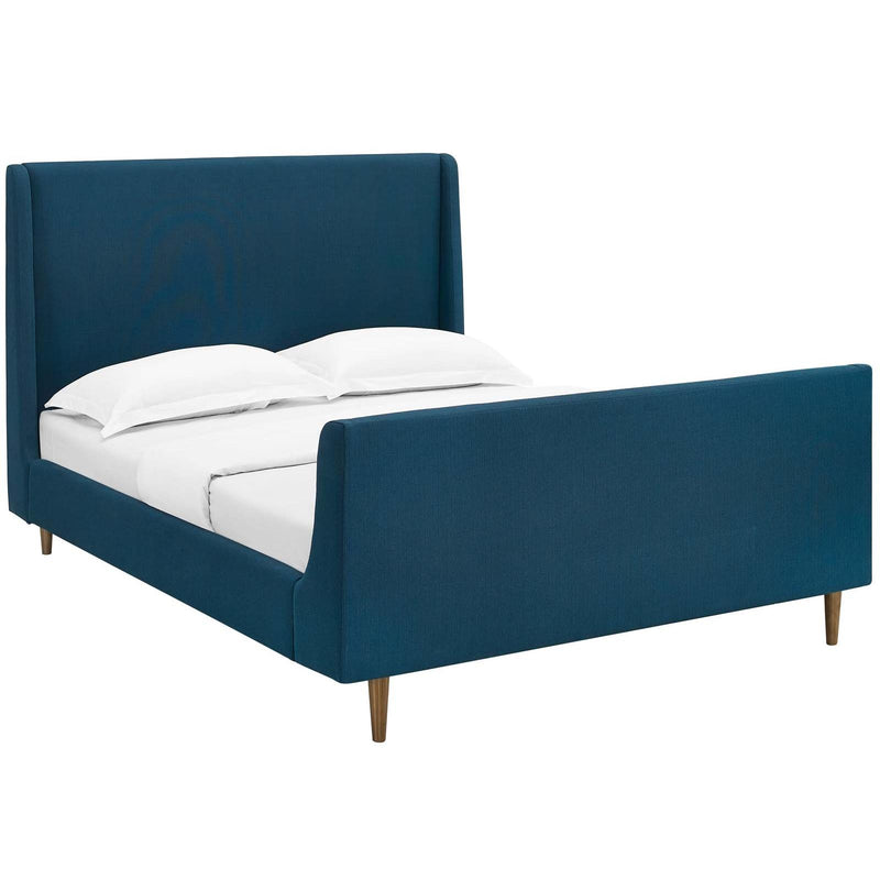 Modway Furniture Aubree Queen Fabric Platform Bed MOD-5824-AZU IMAGE 2