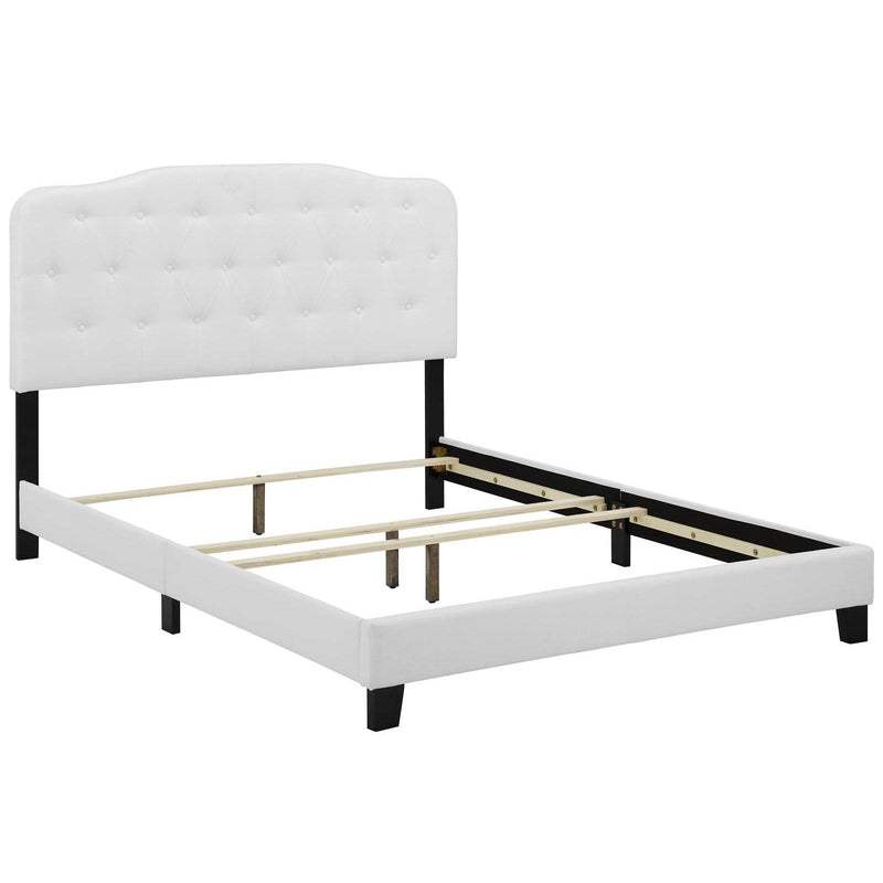 Modway Furniture Amelia Twin Upholstered Platform Bed MOD-5838-WHI IMAGE 4