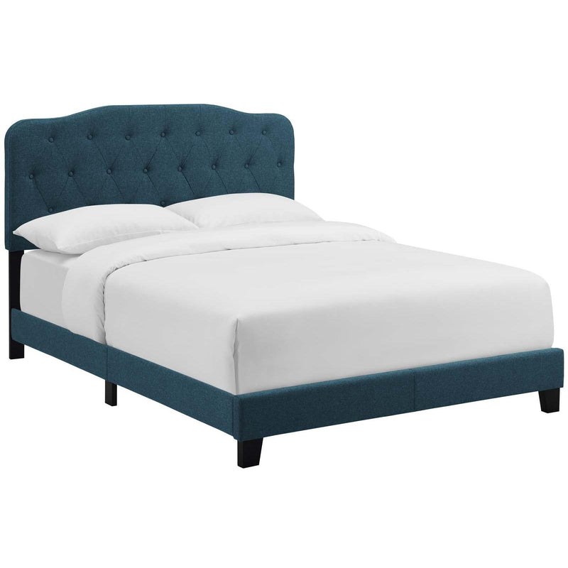 Modway Furniture Amelia Queen Upholstered Platform Bed MOD-5840-AZU IMAGE 2