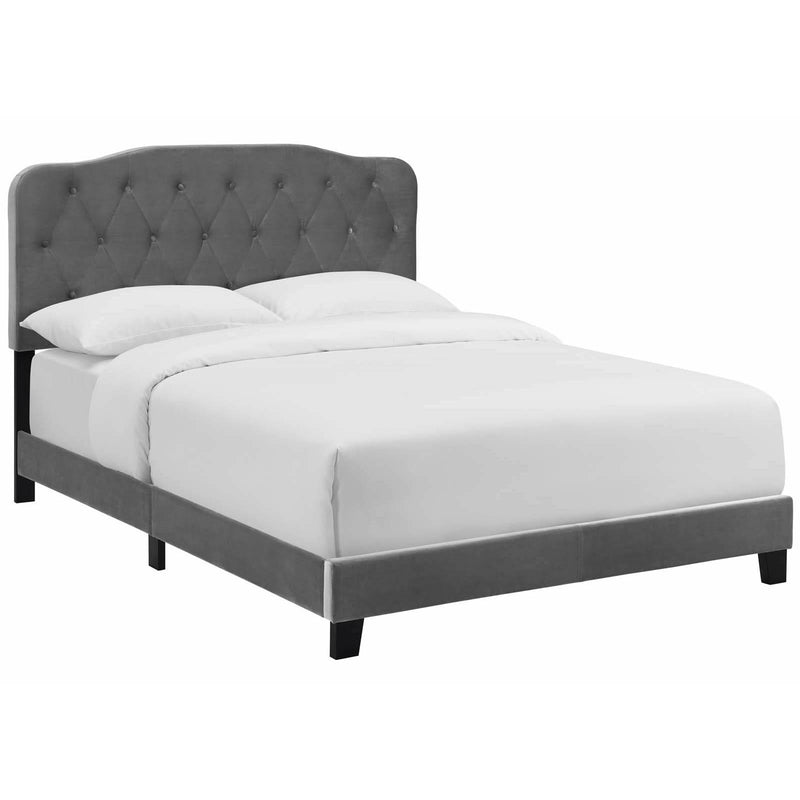 Modway Furniture Amelia Full Fabric Platform Bed MOD-5863-GRY IMAGE 2