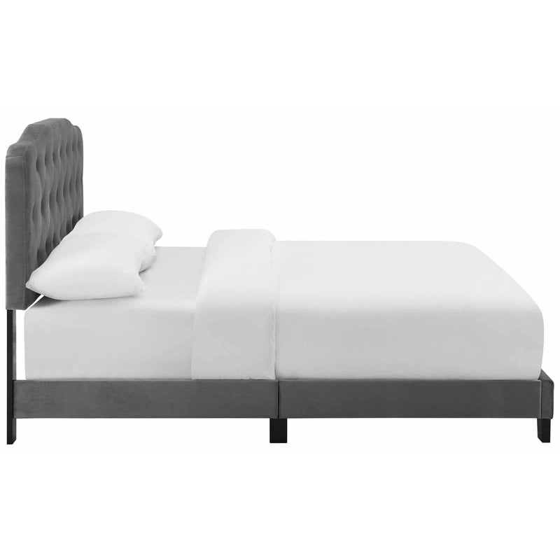 Modway Furniture Amelia Full Fabric Platform Bed MOD-5863-GRY IMAGE 3