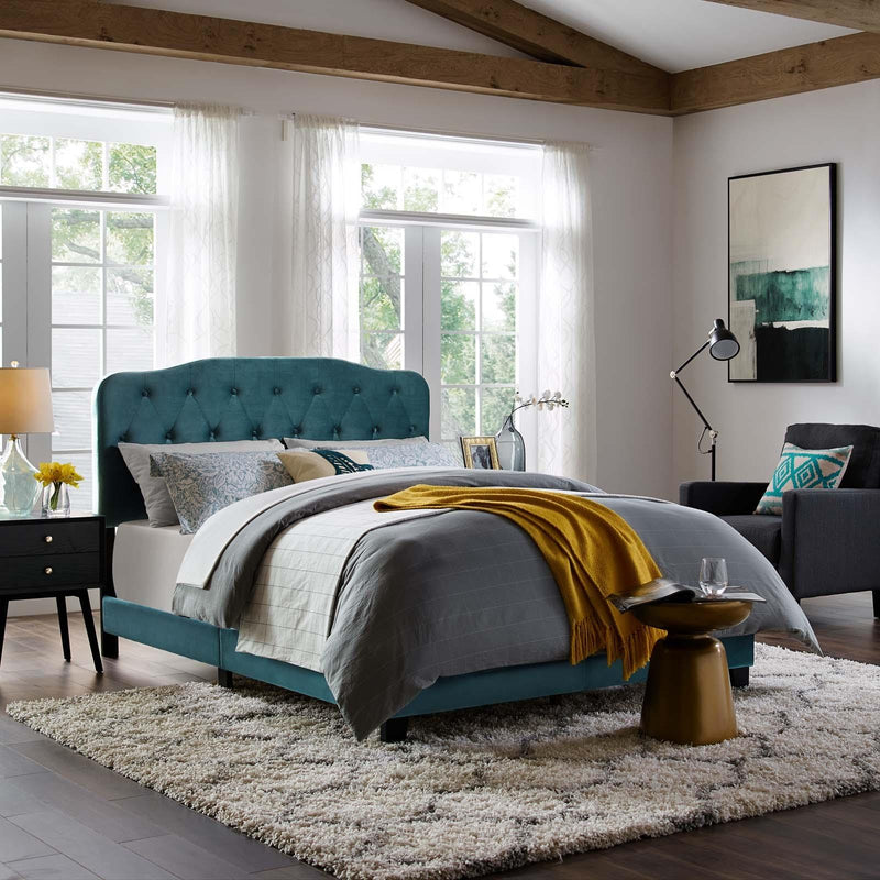 Modway Furniture Amelia Full Fabric Platform Bed MOD-5863-SEA IMAGE 5