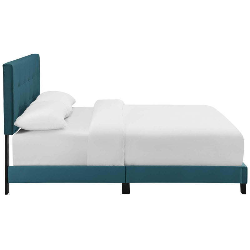 Modway Furniture Amira Queen Upholstered Platform Bed MOD-5867-SEA IMAGE 3