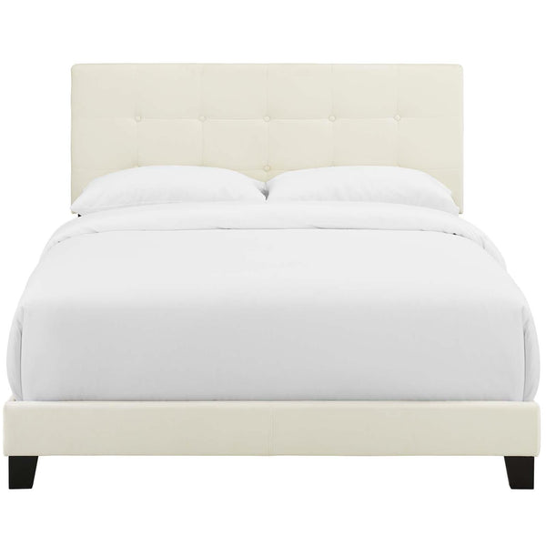 Modway Furniture Amira King Upholstered Platform Bed MOD-5871-IVO IMAGE 1