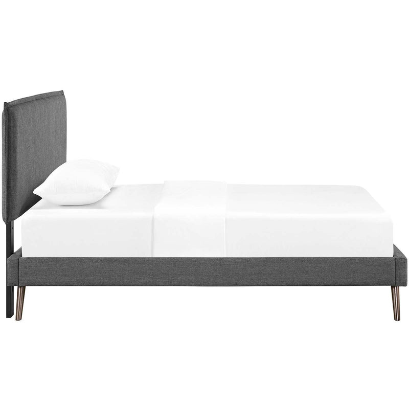 Modway Furniture Amaris Twin Upholstered Platform Bed MOD-5902-GRY IMAGE 3