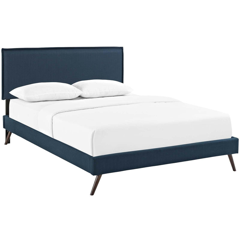 Modway Furniture Amaris Queen Upholstered Platform Bed MOD-5904-AZU IMAGE 2