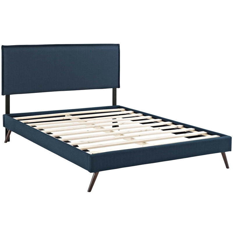 Modway Furniture Amaris Queen Upholstered Platform Bed MOD-5904-AZU IMAGE 4