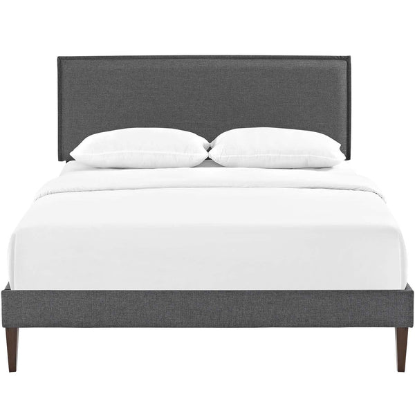 Modway Furniture Amaris Full Upholstered Platform Bed MOD-5907-GRY IMAGE 1