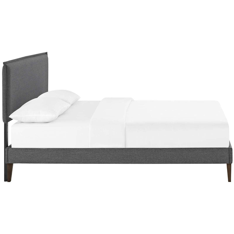 Modway Furniture Amaris Queen Upholstered Platform Bed MOD-5908-GRY IMAGE 3