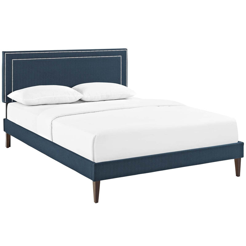 Modway Furniture Virginia King Upholstered Platform Bed MOD-5925-AZU IMAGE 2