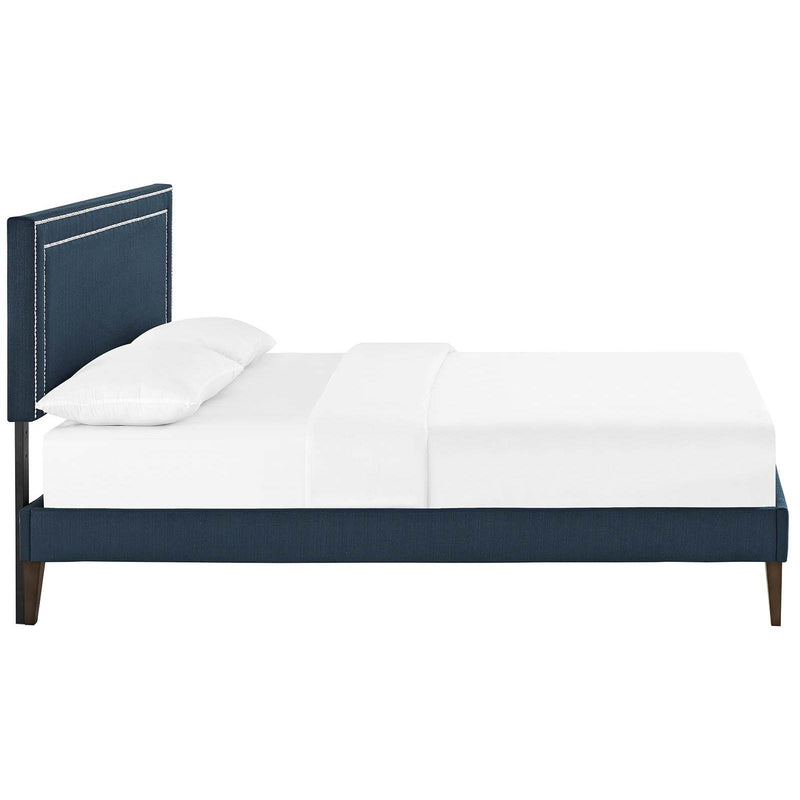 Modway Furniture Virginia King Upholstered Platform Bed MOD-5925-AZU IMAGE 3