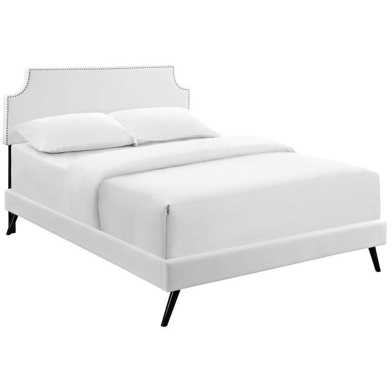 Modway Furniture Corene Full Upholstered Platform Bed MOD-5944-WHI IMAGE 2