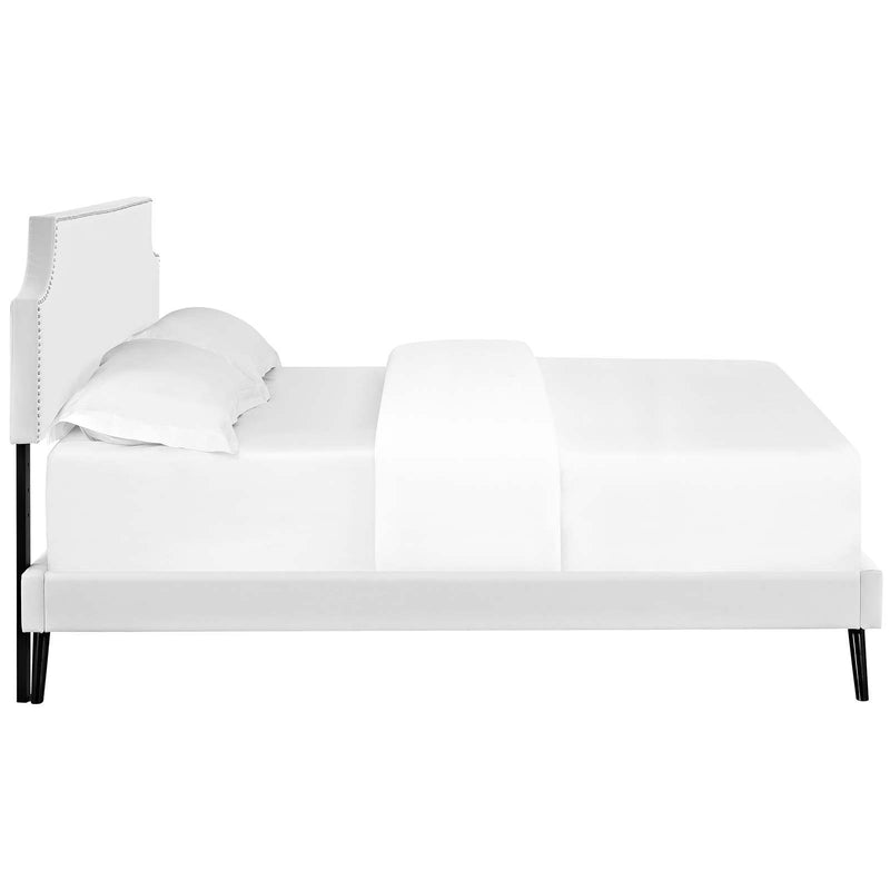 Modway Furniture Corene Full Upholstered Platform Bed MOD-5944-WHI IMAGE 3