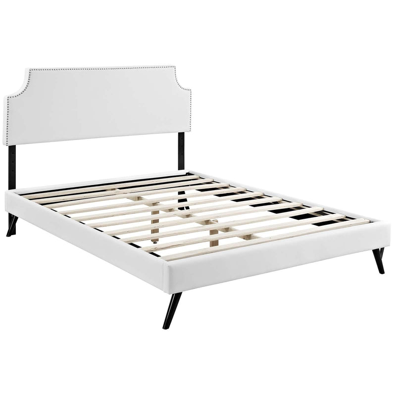 Modway Furniture Corene Full Upholstered Platform Bed MOD-5944-WHI IMAGE 4