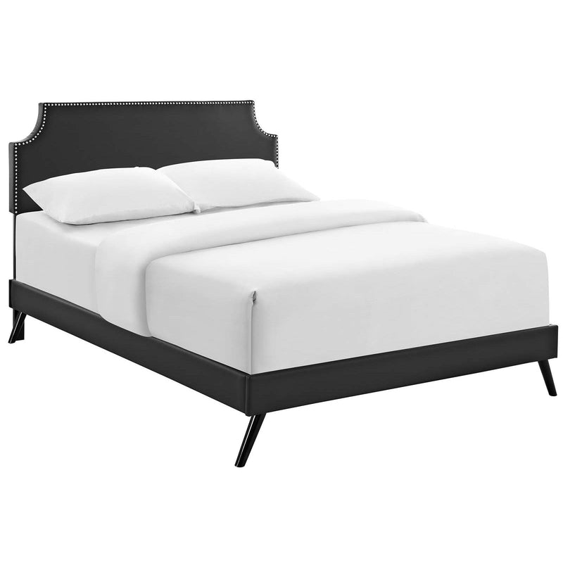 Modway Furniture Corene Queen Upholstered Platform Bed MOD-5946-BLK IMAGE 2