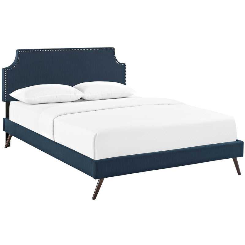 Modway Furniture Corene Queen Upholstered Platform Bed MOD-5947-AZU IMAGE 2