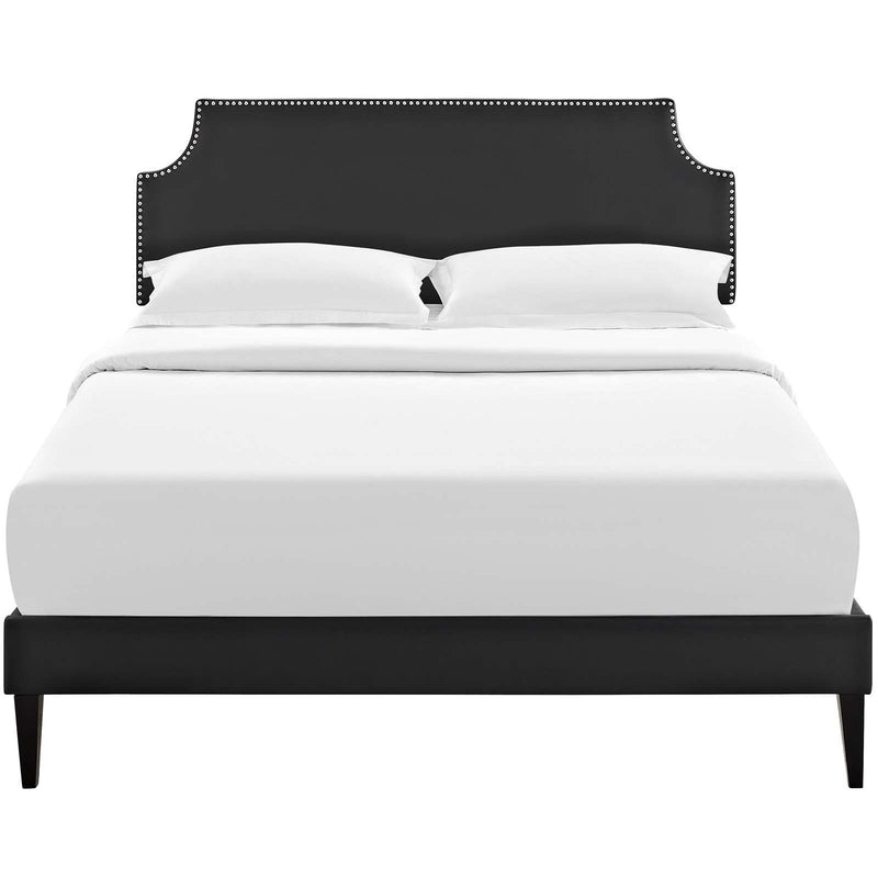 Modway Furniture Corene Full Upholstered Platform Bed MOD-5952-BLK IMAGE 1