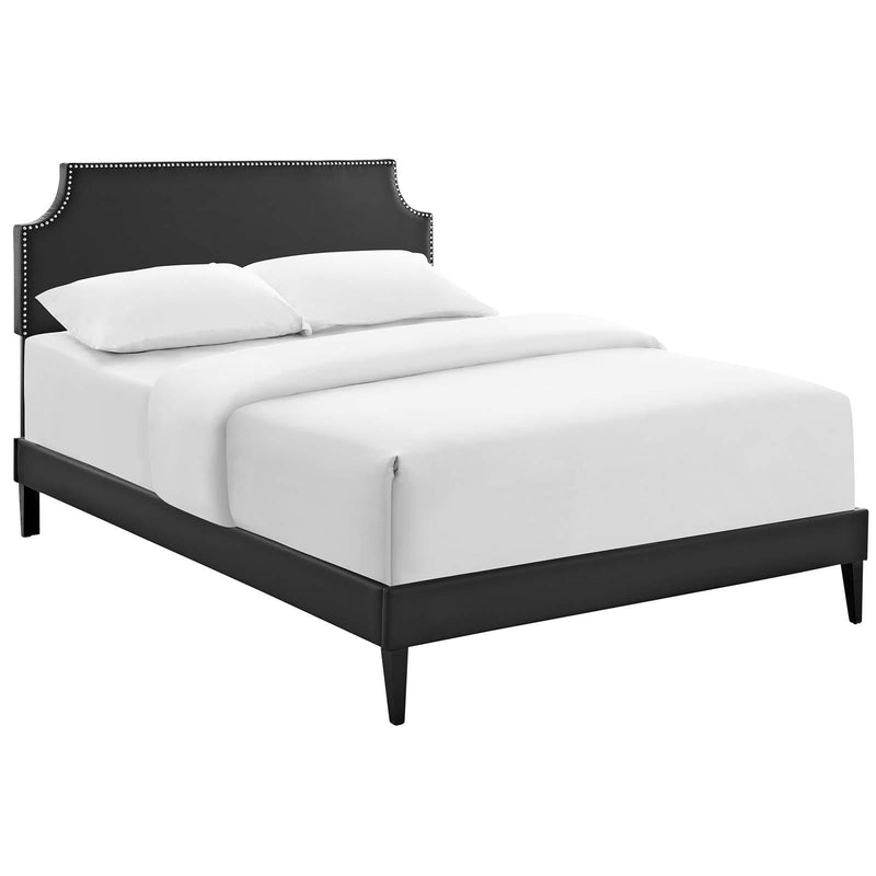 Modway Furniture Corene Full Upholstered Platform Bed MOD-5952-BLK IMAGE 2