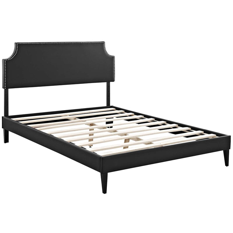 Modway Furniture Corene Full Upholstered Platform Bed MOD-5952-BLK IMAGE 4