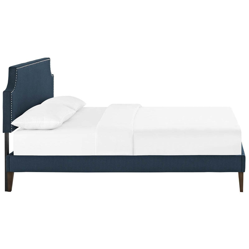 Modway Furniture Corene Queen Upholstered Platform Bed MOD-5955-AZU IMAGE 3