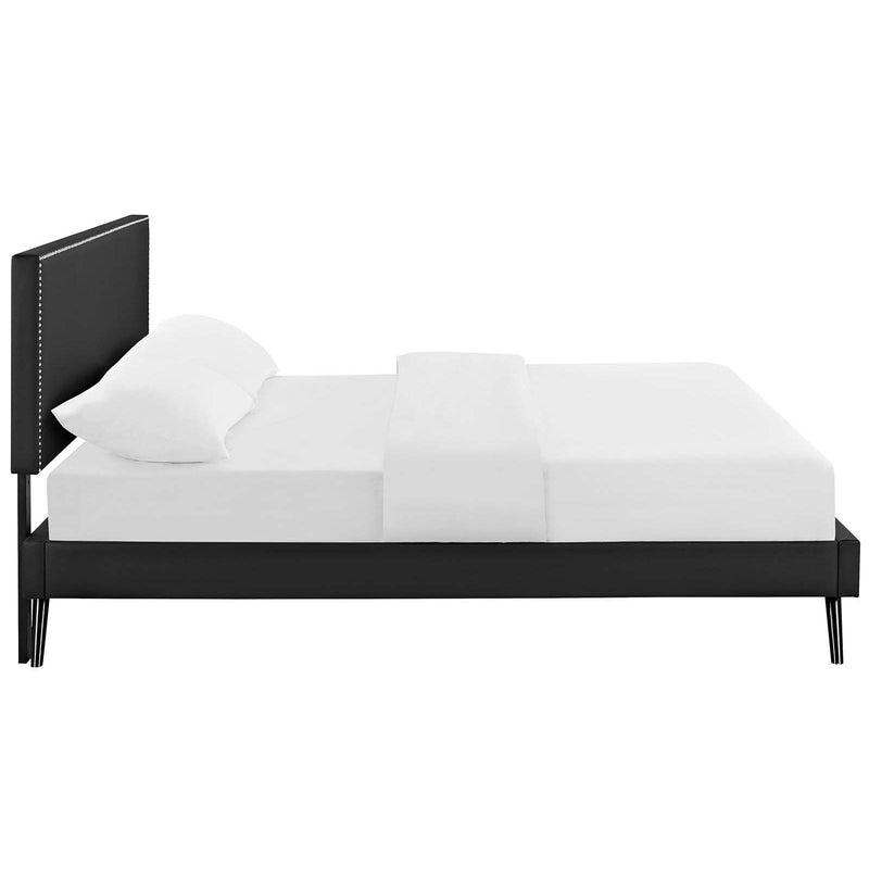 Modway Furniture Macie Full Upholstered Platform Bed MOD-5960-BLK IMAGE 3