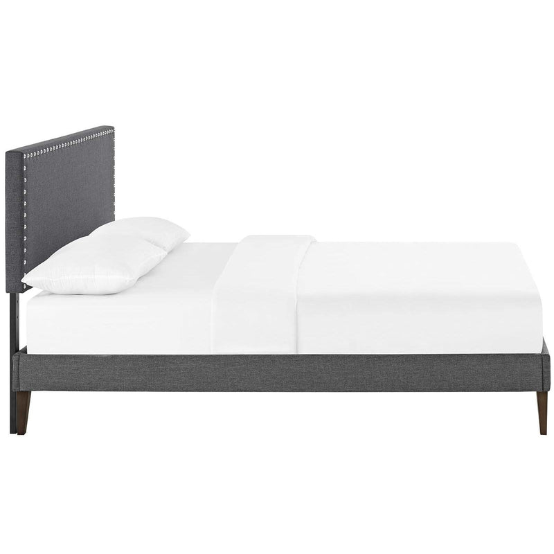 Modway Furniture Macie Full Upholstered Platform Bed MOD-5969-GRY IMAGE 3