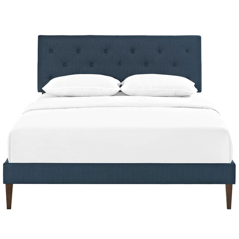 Modway Furniture Tarah King Upholstered Platform Bed MOD-5989-AZU IMAGE 1