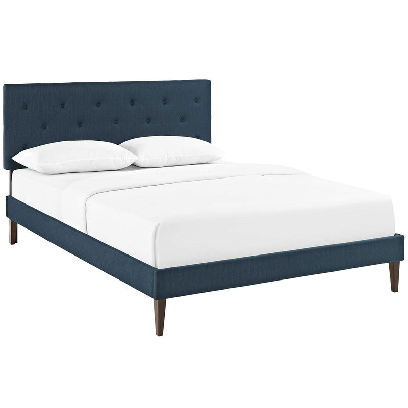 Modway Furniture Tarah King Upholstered Platform Bed MOD-5989-AZU IMAGE 2