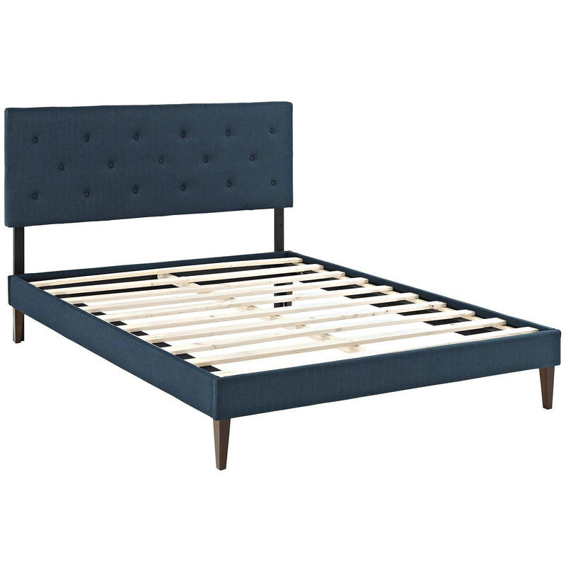 Modway Furniture Tarah King Upholstered Platform Bed MOD-5989-AZU IMAGE 4