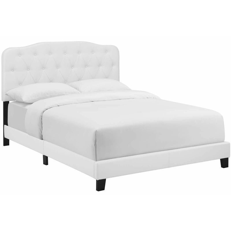 Modway Furniture Amelia Queen Upholstered Platform Bed MOD-5992-WHI IMAGE 2