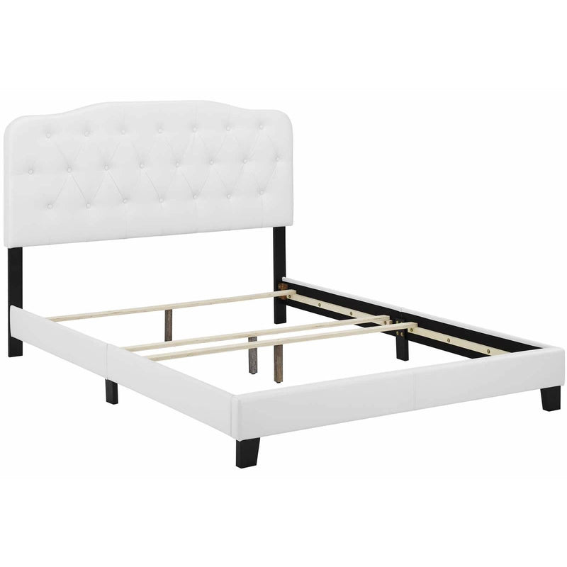 Modway Furniture Amelia Queen Upholstered Platform Bed MOD-5992-WHI IMAGE 4