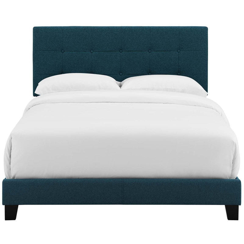 Modway Furniture Amira Twin Upholstered Platform Bed MOD-5999-AZU IMAGE 1