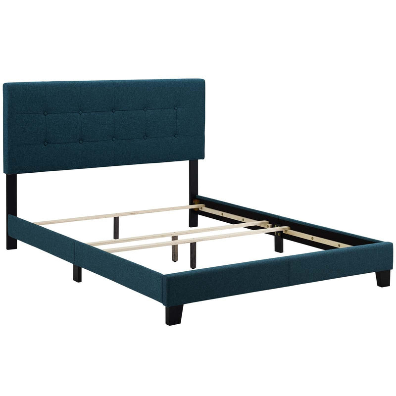 Modway Furniture Amira Twin Upholstered Platform Bed MOD-5999-AZU IMAGE 4