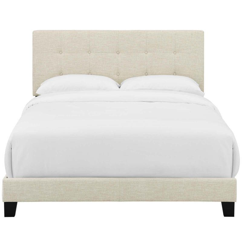 Modway Furniture Amira Queen Upholstered Platform Bed MOD-6001-BEI IMAGE 1