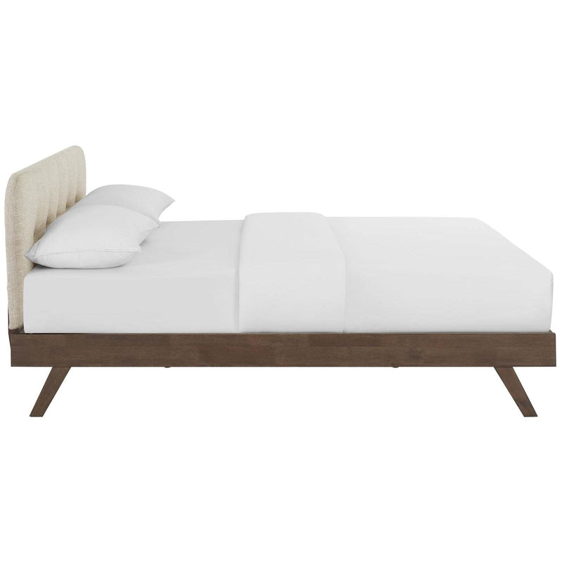 Modway Furniture Gianna Queen Upholstered Platform Bed MOD-6004-BEI IMAGE 3