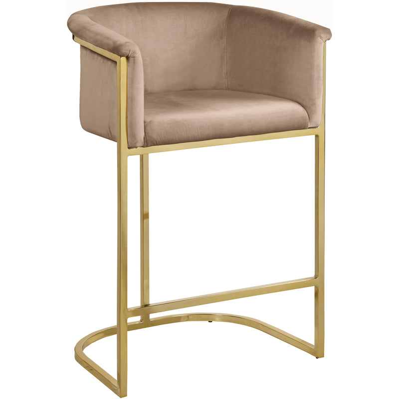 Meridian Donatella Counter Height Stool 700Beige-C IMAGE 1