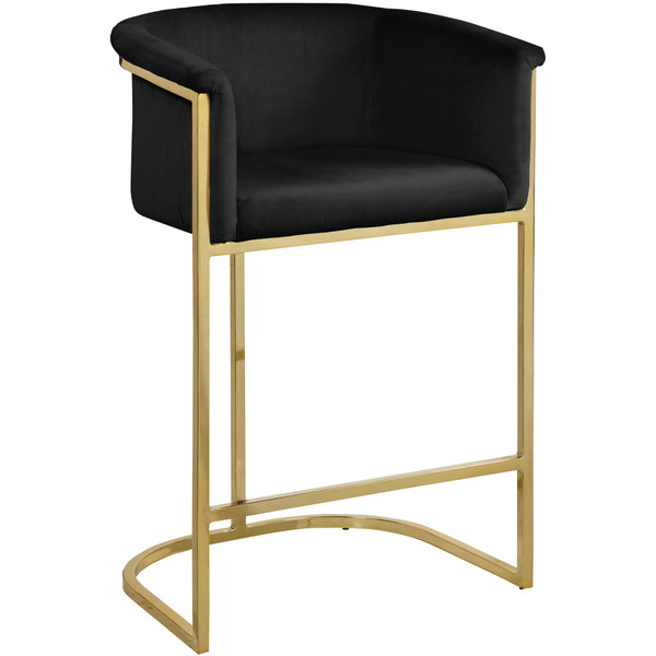 Meridian Donatella Counter Height Stool 700Black-C IMAGE 1