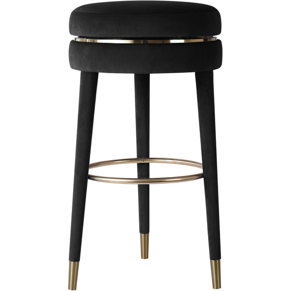 Meridian Coral Counter Height Stool 701Black-C IMAGE 1