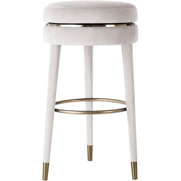 Meridian Coral Counter Height Stool 701Cream-C IMAGE 1