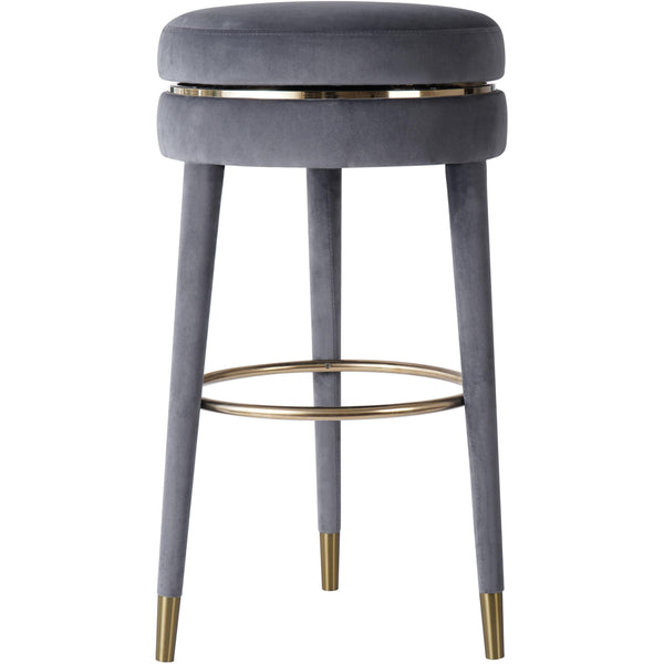 Meridian Coral Counter Height Stool 701Grey-C IMAGE 1