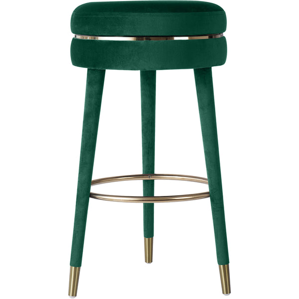 Meridian Coral Pub Height Stool 702Green-C IMAGE 1