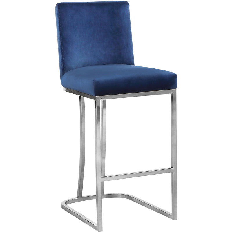 Meridian Heidi Counter Height Stool 708Navy-C IMAGE 1