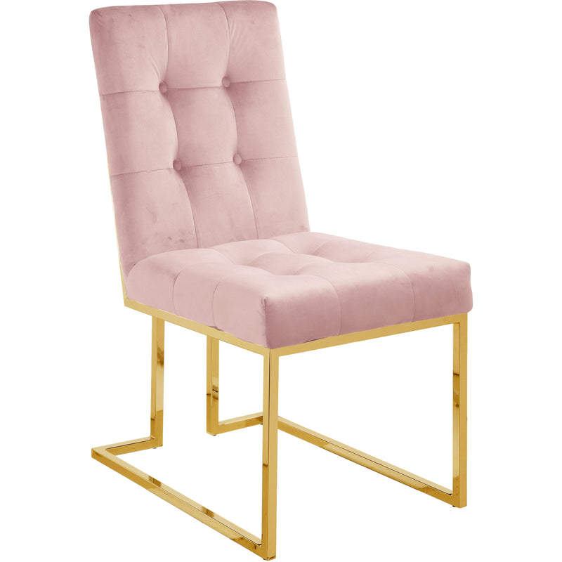 Meridian Pierre Dining Chair 714Pink-C IMAGE 1