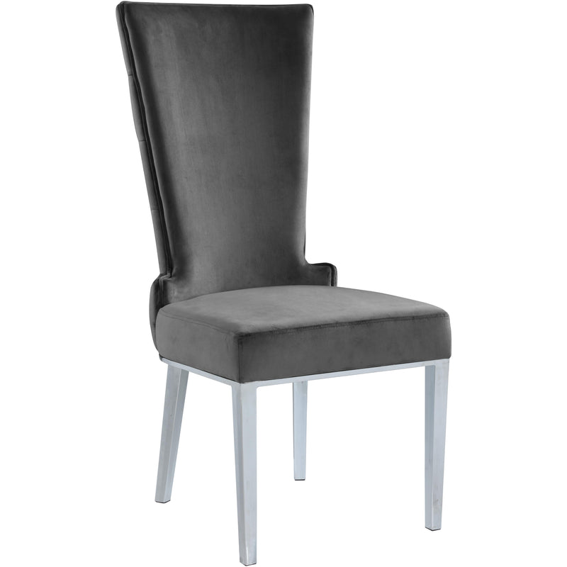 Meridian Serafina Dining Chair 729Grey-C IMAGE 1