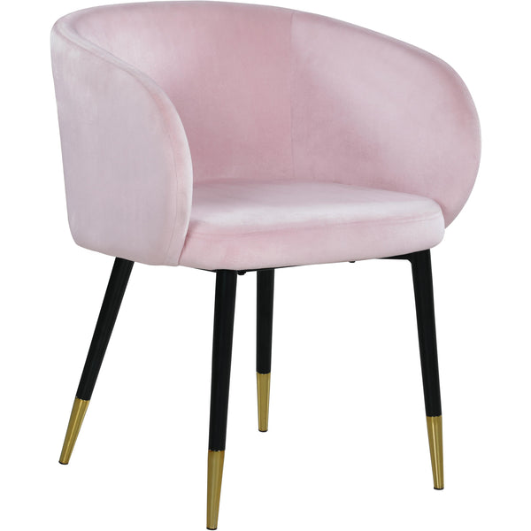 Meridian Louise Dining Chair 733Pink-C IMAGE 1