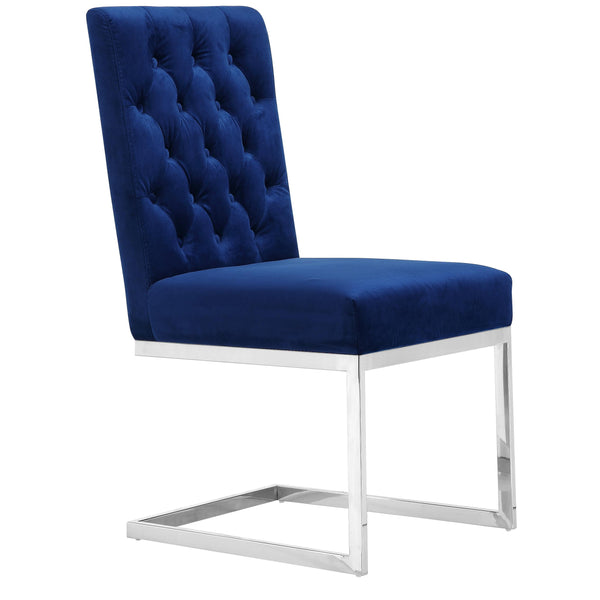 Meridian Carlton Dining Chair 735Navy-C IMAGE 1