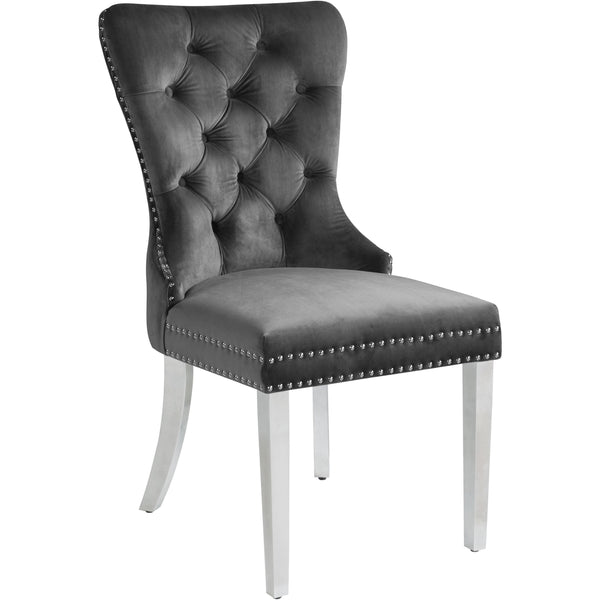 Meridian Carmen Dining Chair 743Grey-C IMAGE 1