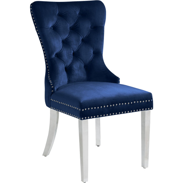 Meridian Carmen Dining Chair 743Navy-C IMAGE 1