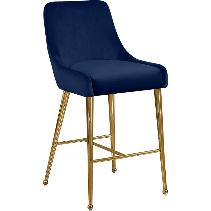 Meridian Owen Counter Height Stool 745Navy IMAGE 1